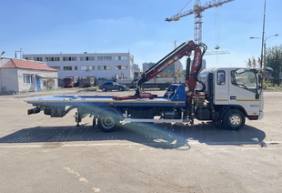 JAC N90 ЭВАКУАТОР СО СДВИЖНОЙ ПЛАТФОРМОЙ КМУ NR 811T 2S (4т)